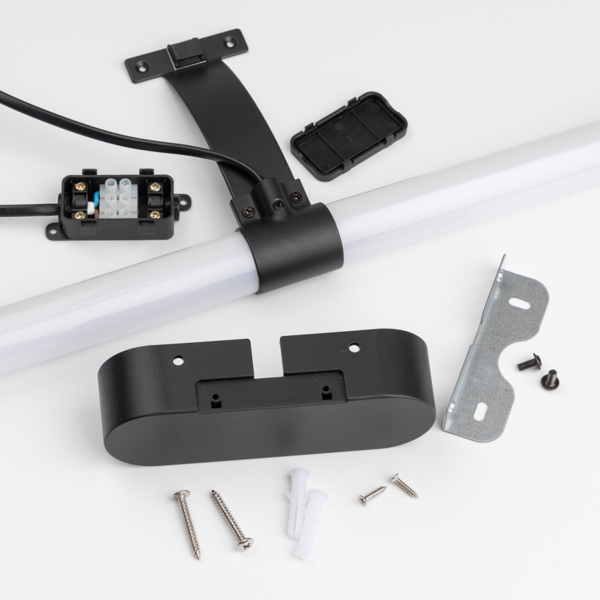 Brilagi - LED осветление за огледало за баня 2 в 1 TUBEO LED/8W/230V 60 см IP44 черно