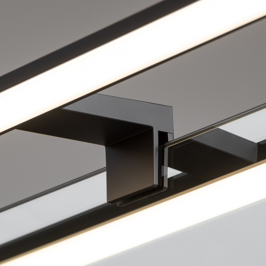 Brilagi - LED осветление за огледало за баня 3 в 1 VESTRA LED/8W/230V 40 см IP44 черно