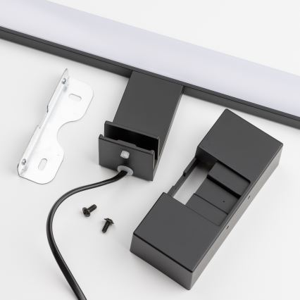 Brilagi - LED осветление за огледало за баня 3 в 1 VESTRA LED/8W/230V 40 см IP44 черно