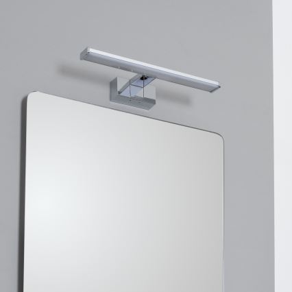 Brilagi - LED осветление 3 в 1 за огледало VESTRA LED/8W/230V 40 cm IP44 лъскав хром