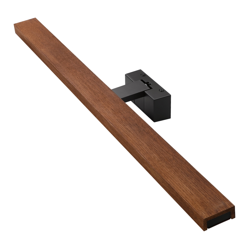 Brilagi - LED осветление за огледало за баня WOODY MIRROR 3 в 1 LED/15W/230V 80 cm IP44 черен/дъб череша