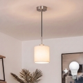 Brilagi - LED пендант на кабел NUBILA 1xE27/60W/230V Ø 14 cm черен/кремав