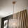 Brilagi - LED Пендел ANTHONY 1xE27/60W/230V дъб/бял