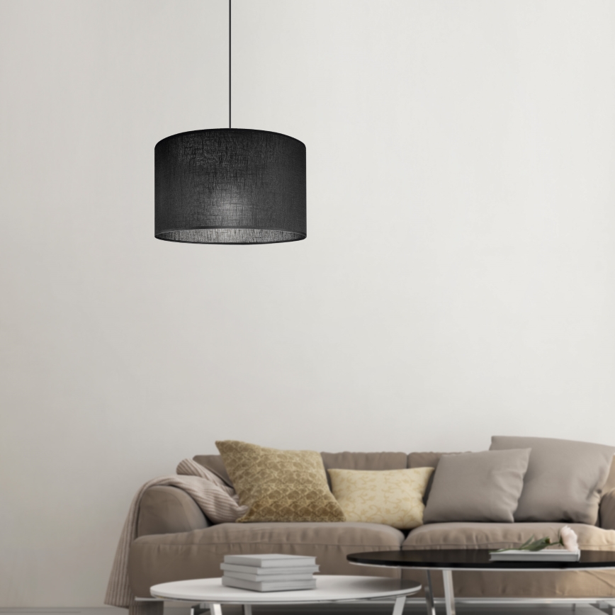 Brilagi - LED Пендел ANTHONY 1xE27/60W/230V дъб/черен