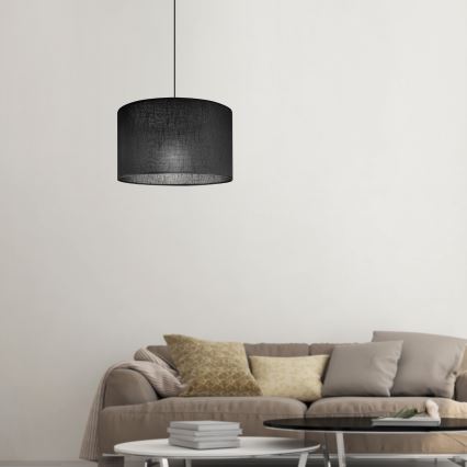 Brilagi - LED Пендел ANTHONY 1xE27/60W/230V дъб/черен