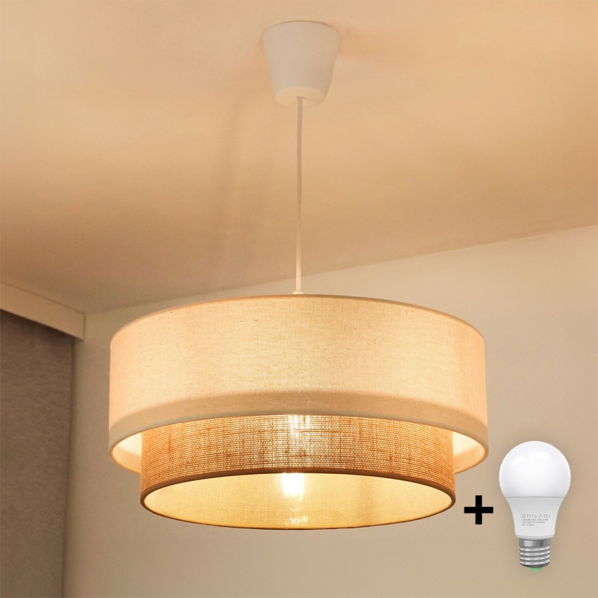 Brilagi - LED Пендел BOHO STYLE 1xE27/15W/230V Ø 40 см