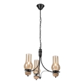 Brilagi - LED Пендел COTTAGE 3xE14/40W/230V бук/кафяв