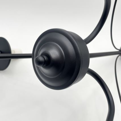 Brilagi - LED Пендел COTTAGE 3xG9/40W/230V черен/бял