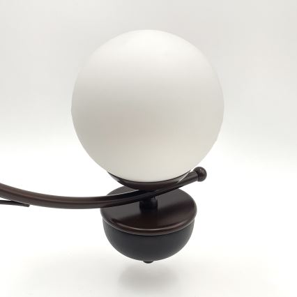 Brilagi - LED Пендел COTTAGE 3xG9/40W/230V дъб/бял