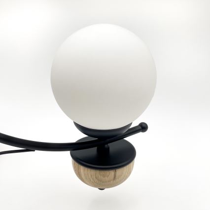 Brilagi - LED Пендел COTTAGE 5xG9/40W/230V бук/бял