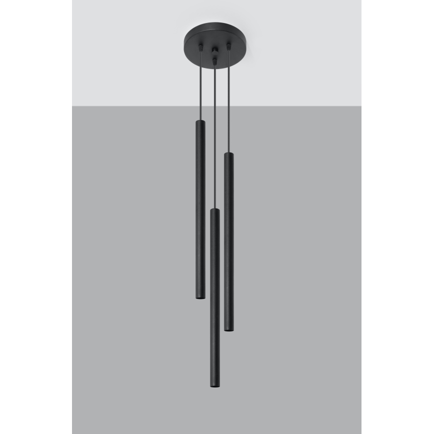 Brilagi -  LED Пендел DRIFA 3xG9/4W/230V черен