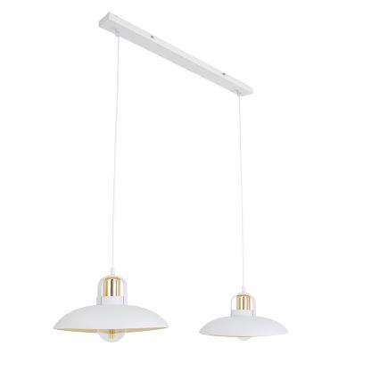 Brilagi - LED Пендел FLAMENGO 2xE27/60W/230V бял