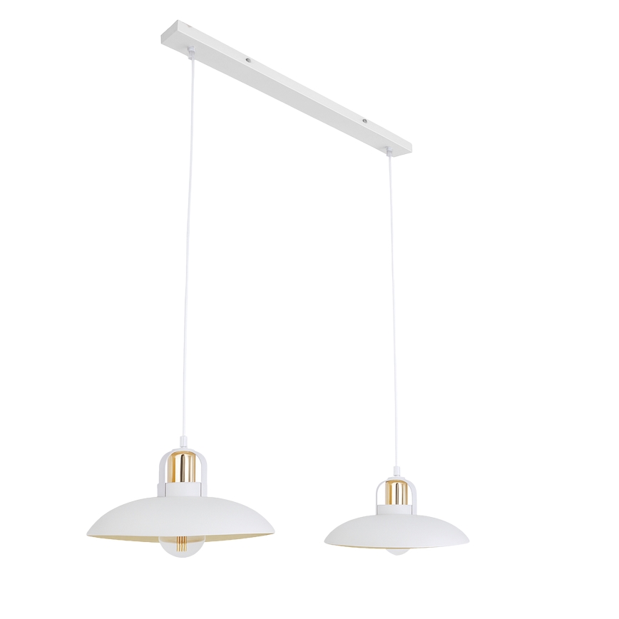 Brilagi - LED Пендел FLAMENGO 2xE27/60W/230V бял