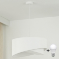 Brilagi - LED Пендел LYRA 1xE27/15W/230V бял