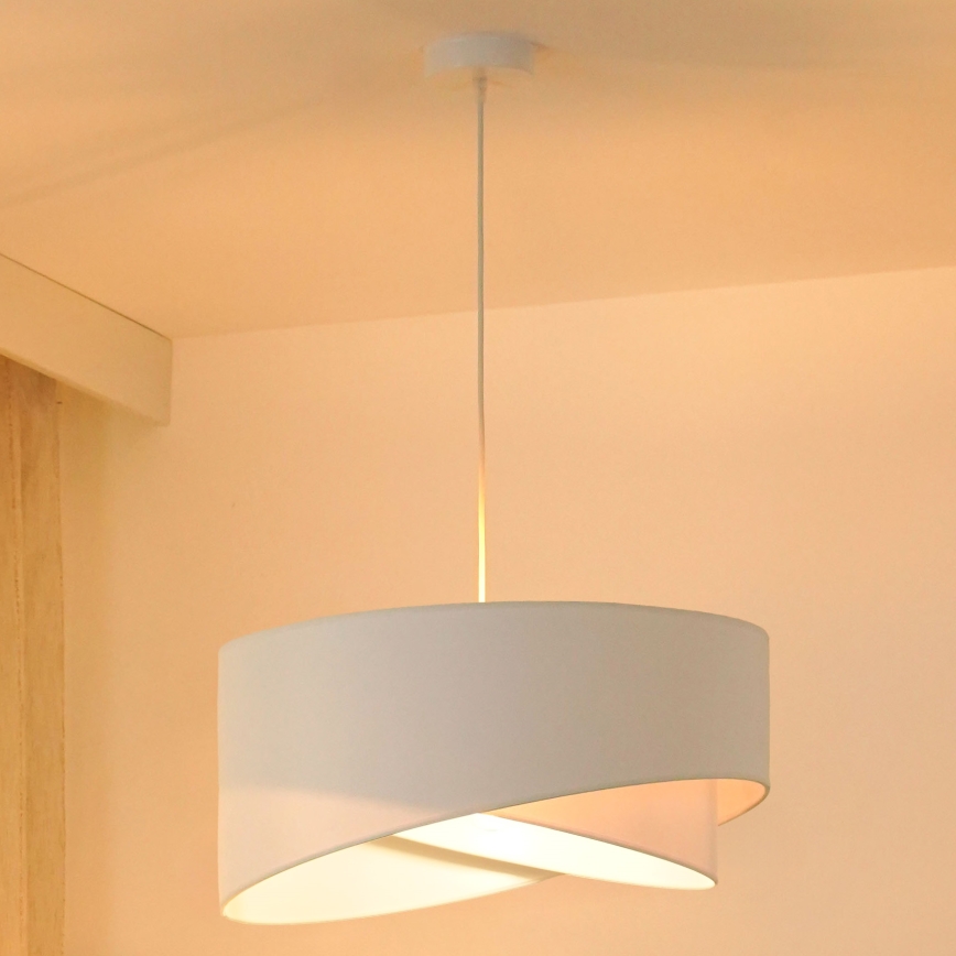 Brilagi - LED Пендел LYRA 1xE27/15W/230V бял