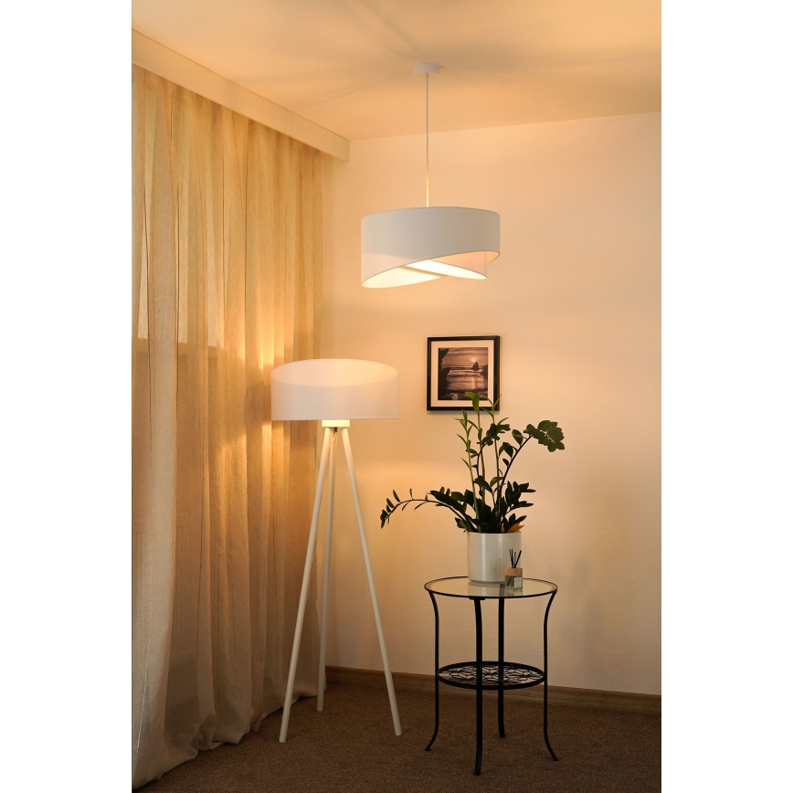 Brilagi - LED Пендел LYRA 1xE27/15W/230V бял