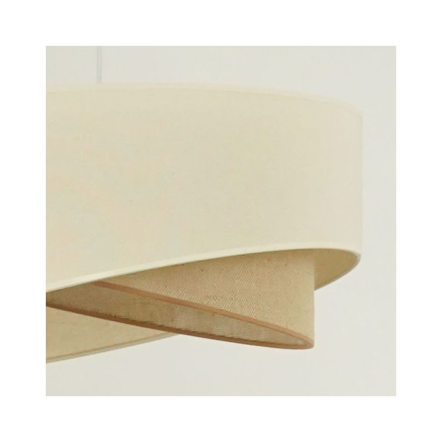 Brilagi - LED Пендел LYRA 1xE27/15W/230V кремав/бежов