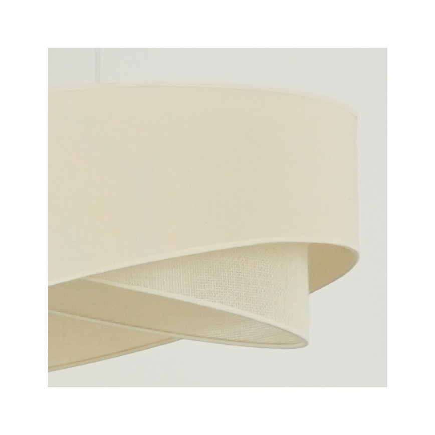 Brilagi - LED Пендел LYRA 1xE27/15W/230V кремав