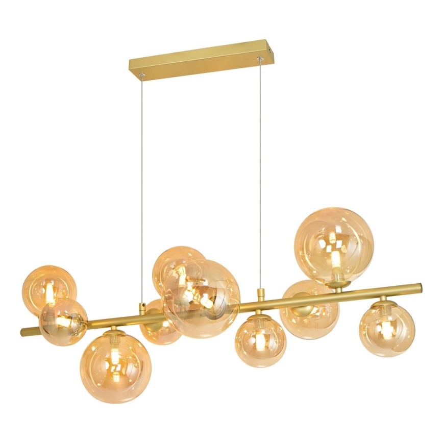 Brilagi - LED Пендел MILLA 10xG9/3W/230V златист