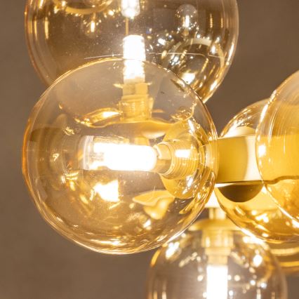 Brilagi - LED Пендел MILLA 15xG9/3W/230V златист