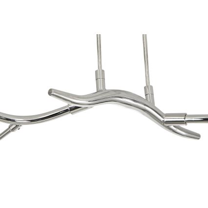 Brilagi - LED Пендел MISTEL 6xG9/3W/230V лъскав хром/опушен