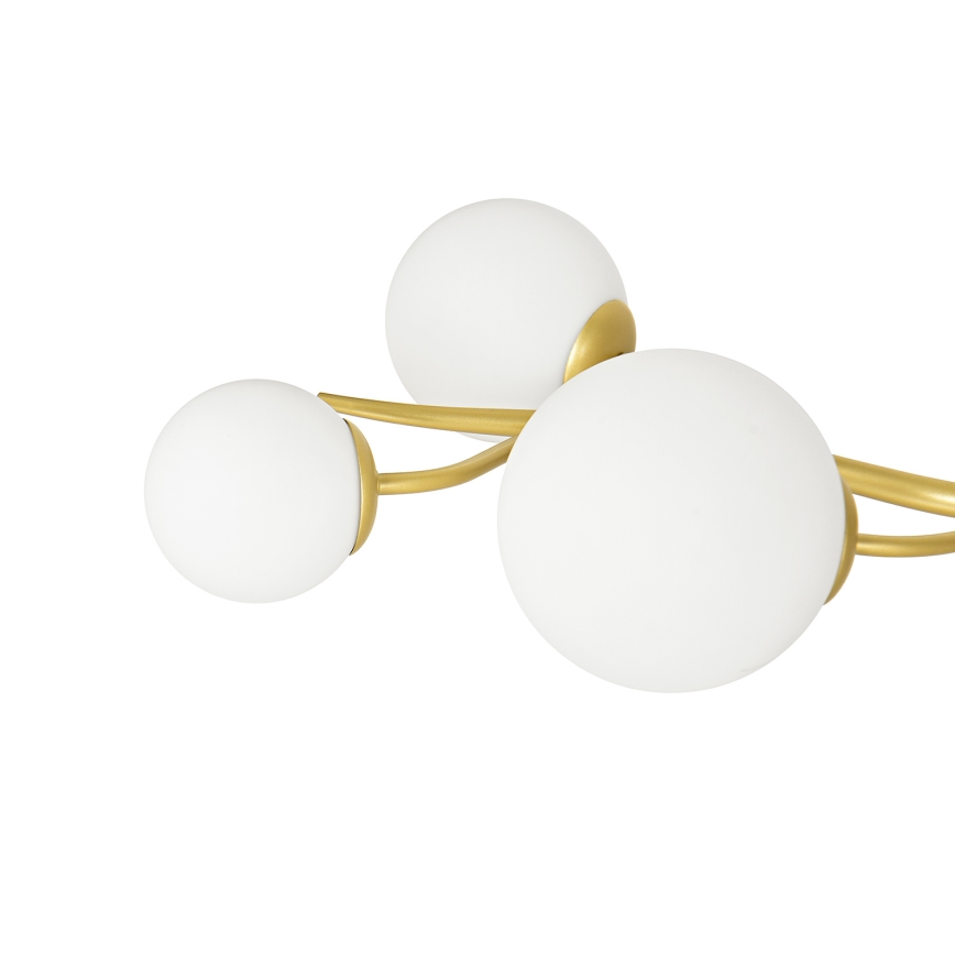 Brilagi - LED Пендел MISTEL 6xG9/3W/230V златист/бял
