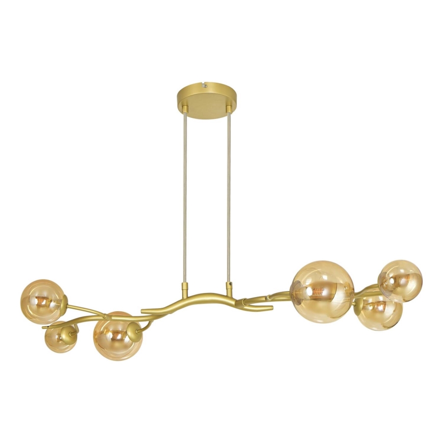 Brilagi - LED Пендел MISTEL 6xG9/3W/230V златист