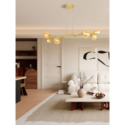 Brilagi - LED Пендел MISTEL 6xG9/3W/230V златист