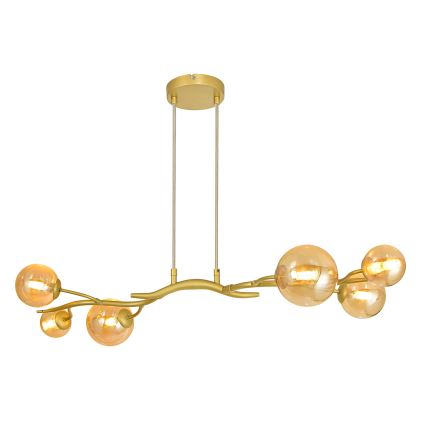 Brilagi - LED Пендел MISTEL 6xG9/3W/230V златист