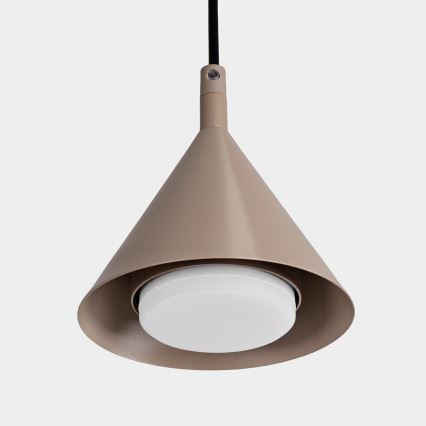 BRILAGI - LED Пендел на кабел CONE SINGLE 1xGX53/15W/230V бежов