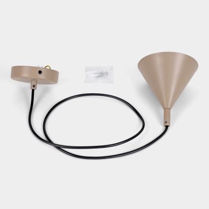 BRILAGI - LED Пендел на кабел CONE SINGLE 1xGX53/15W/230V бежов