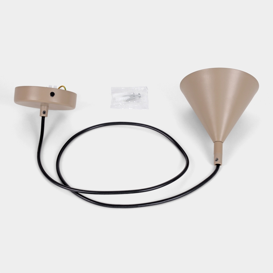 BRILAGI - LED Пендел на кабел CONE SINGLE 1xGX53/15W/230V бежов