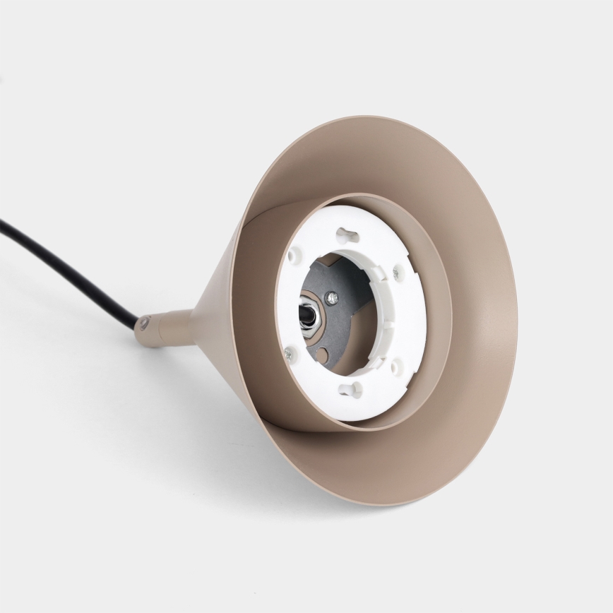 BRILAGI - LED Пендел на кабел CONE SINGLE 1xGX53/15W/230V бежов