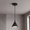BRILAGI - LED Пендел на кабел CONE SINGLE 1xGX53/15W/230V черен