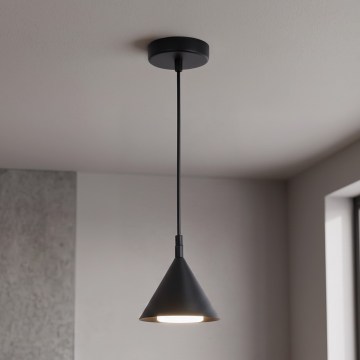 BRILAGI - LED Пендел на кабел CONE SINGLE 1xGX53/15W/230V черен