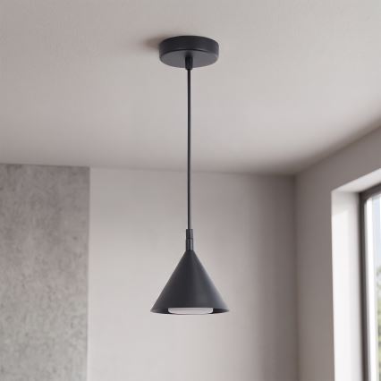 BRILAGI - LED Пендел на кабел CONE SINGLE 1xGX53/15W/230V черен