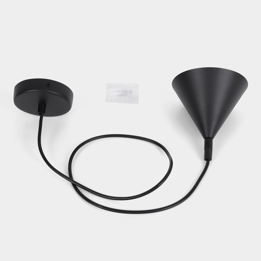 BRILAGI - LED Пендел на кабел CONE SINGLE 1xGX53/15W/230V черен
