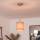 Brilagi - LED пендел на кабел NUBILA 1xE27/60W/230V Ø 14 см оранжев
