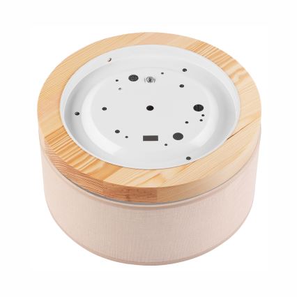 Brilagi - LED Плафон BELLADONNA 1xE27/15W/230V бежов/бор