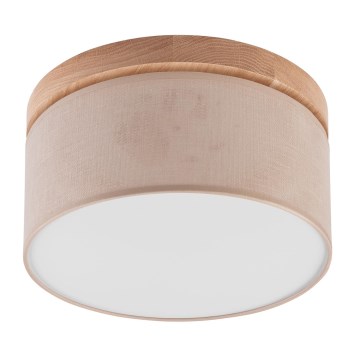 Brilagi - LED Плафон BELLADONNA 1xE27/15W/230V бежов/дъб