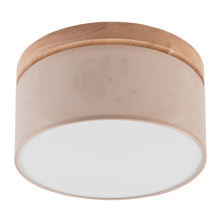 Brilagi - LED Плафон BELLADONNA 1xE27/15W/230V бежов/дъб