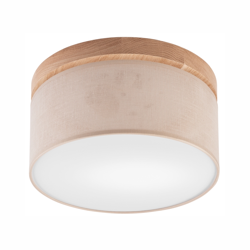 Brilagi - LED Плафон BELLADONNA 1xE27/15W/230V бежов/дъб
