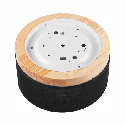 Brilagi - LED Плафон BELLADONNA 1xE27/15W/230V черен/бор