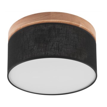 Brilagi - LED Плафон BELLADONNA 1xE27/15W/230V черен/дъб