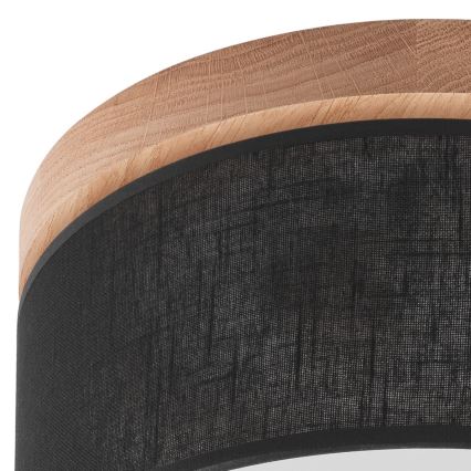 Brilagi - LED Плафон BELLADONNA 1xE27/15W/230V черен/дъб