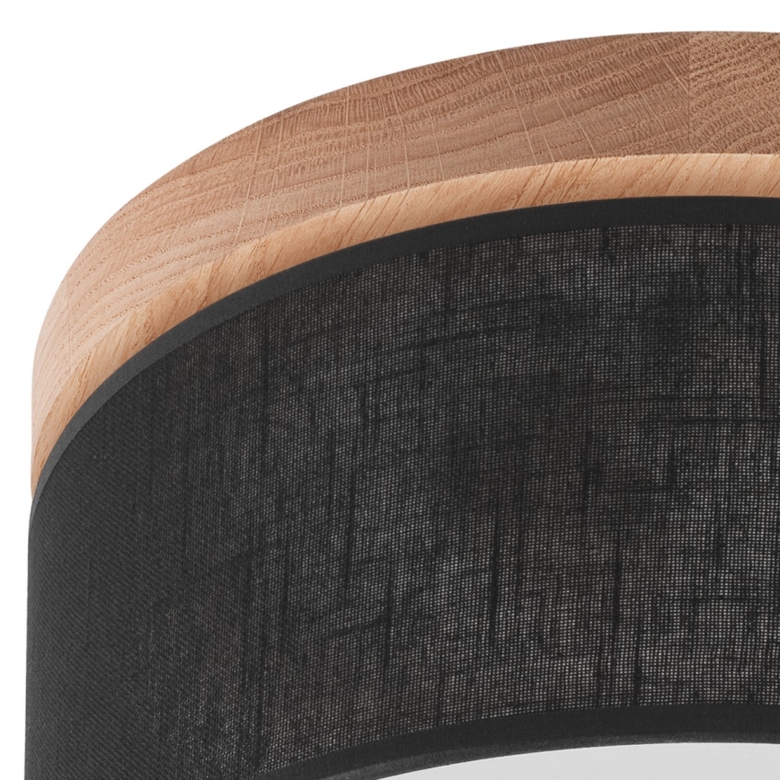 Brilagi - LED Плафон BELLADONNA 1xE27/15W/230V черен/дъб