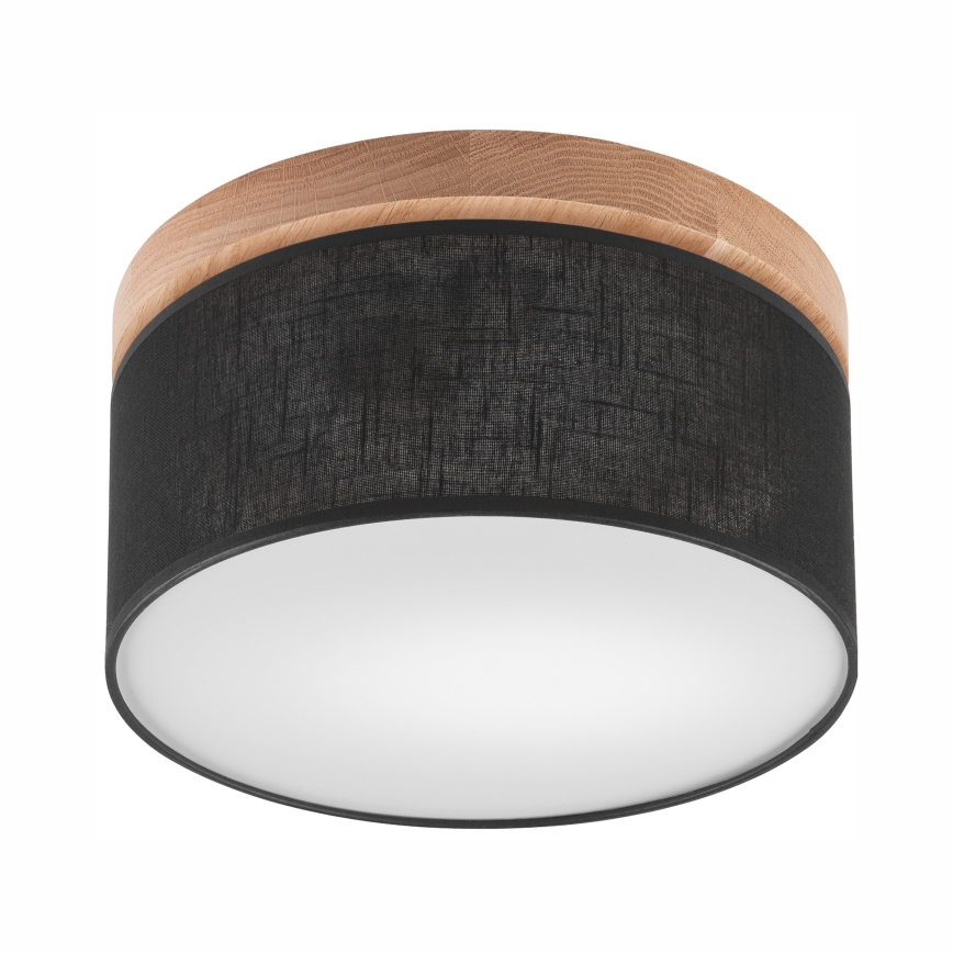 Brilagi - LED Плафон BELLADONNA 1xE27/15W/230V черен/дъб