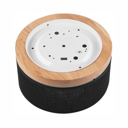 Brilagi - LED Плафон BELLADONNA 1xE27/15W/230V черен/дъб