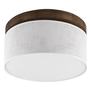 Brilagi - LED Плафон BELLADONNA 1xE27/15W/230V Ø 30 см бял/дъб