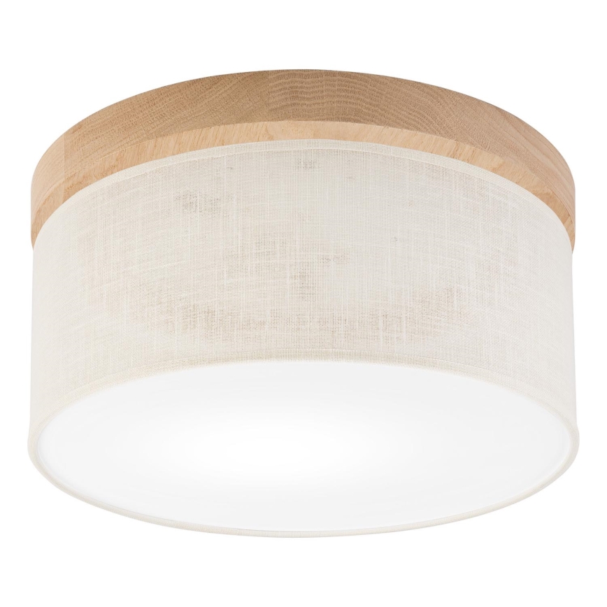 Brilagi - LED Плафон BELLADONNA 1xE27/15W/230V Ø 30 см кремав/дъб